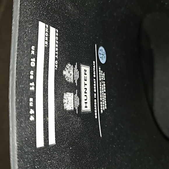 Hunter Rainboots Black Size 11 - Picture 5 of 5